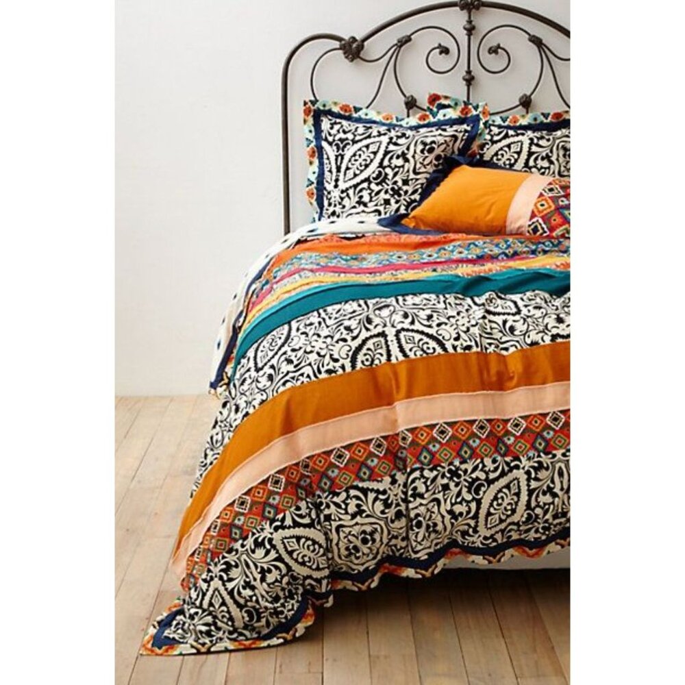 Anthropologie Multicolor Duvet Cover